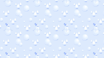 Merry Christmas and Happy New Year background for greeting cards, posters, holiday covers, banners and prints. Winter Landscape. Xmas template for web, social media. Vector Illustration