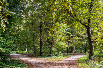 Maksimir Park, the oldest public park, dating back to early 19th century, Zagreb, Croatia