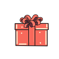 Vector Illustration of Gift Box