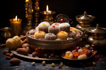 Diwali Sweets Extravaganza, Crafted with Generative AI"