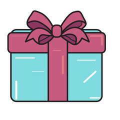 Vector Illustration of Gift Box