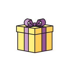 Vector Illustration of Gift Box