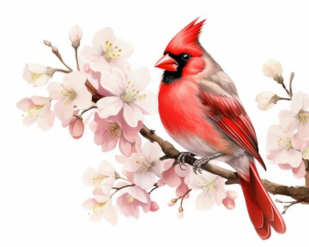 This beautiful red cardinal bird is set around beautiful.