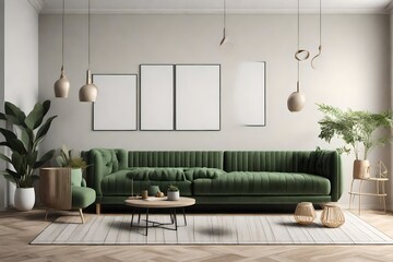 modern luxury living room with sofa