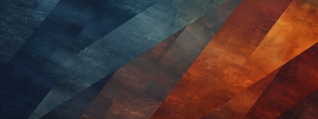 Abstract Background with Black, Blue, Gray, Copper, Red, Brown, Orange, Gold, and Yellow Gradient

