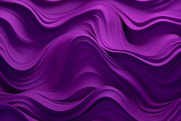 Naklejka premium purple wavy background, Generative AI