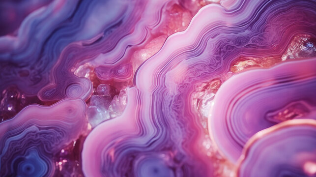 pink agate rock texture