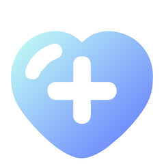 Obraz premium Blue Health icon