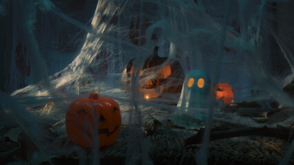 Halloween Horror Mystery Pumpkin props