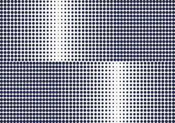 Abstract halftone dots background Seamless pattern Decorative backdrop