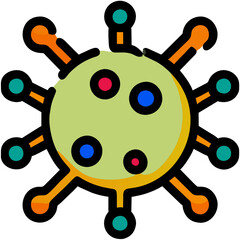 vector corona virus icon illustration svg