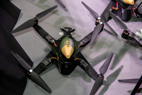 War drones used in different conflicts around the world, for counter-espionage, shooting or bombing specific targets, HI Tech technology in use by army