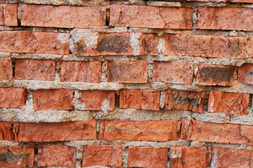 Abstract background of old brick wall.