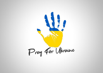 Obraz premium Ukraine support in war