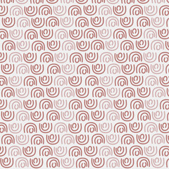 seamless pattern with circles, tile suggestions, febric illustration