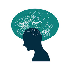 This vector image aims to communicate an important message about the importance of maintaining mental health and creating awareness of mental health issues.