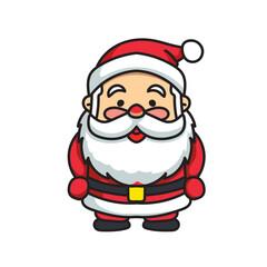 Vector Illustration of Santa Claus