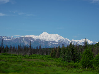 Views of Denali on a Clear Day
