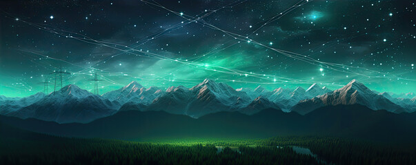 Electricity generated by power plants delivered to customers . generative ai