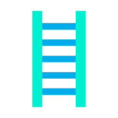 Flat Play Ladder icon