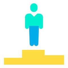 Flat Winner stage icon