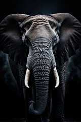 Majestic Elephant Portrait
