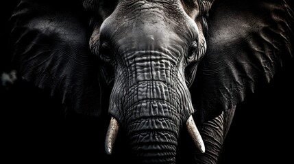 Majestic Elephant Portrait