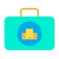 Flat Hotel Luggage icon