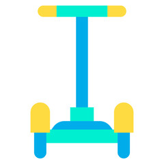 Flat Segway icon