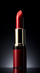 Bold Red Lipstic