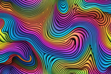 Fototapeta na wymiar abstract colorful background with circles Generative AI