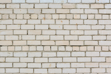 brick wall in the city