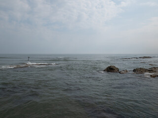 Fototapeta premium El mar desde Saint Andrews, Escocia, Reino Unido, Europa