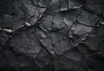 Cracked Stone Background Texture with Detailed Cracks
