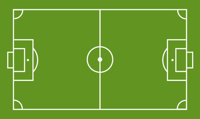 soccer staduim flat design