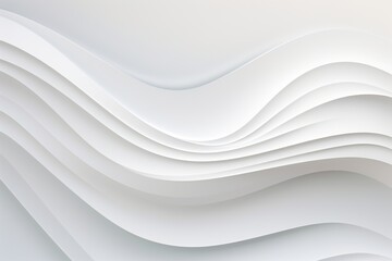 Obraz premium Simple abstract white background, empty surface, space for design