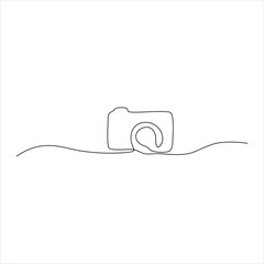 continuous line art from camera