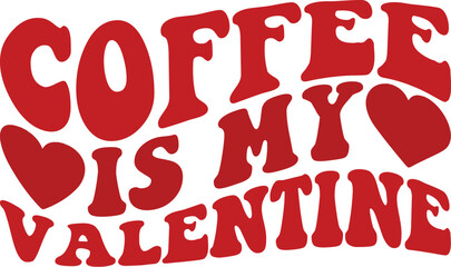 Valentine Day Retro Design