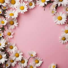 Obraz premium Background camomile 