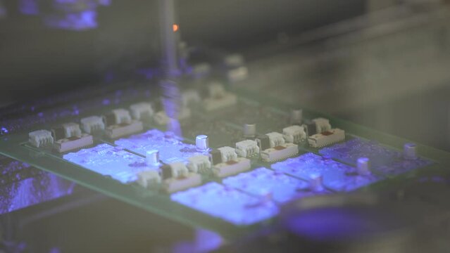Surface conformal coating process. Coating machine. Automatic coating system