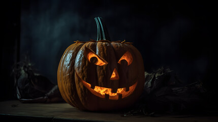 Halloween pumpkin. Halloween jack o lantern