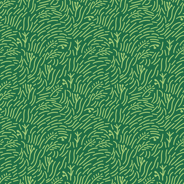 Seamless grass pattern