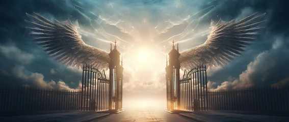 Fotobehang The Gates Of heaven that wait after death ©  Mohammad Xte