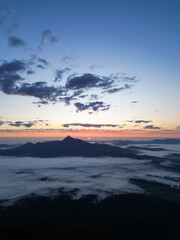 Sunrise over Mt Warning, NSW, Australia