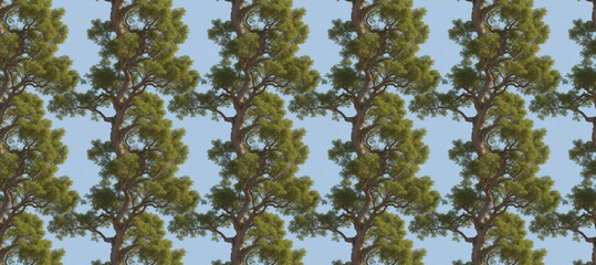 Obraz premium Colorful Seamless Pattern Background