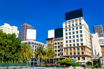 Downtown San Francisco at Union Square - California, United States