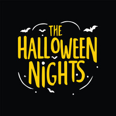 Halloween t-shirt design