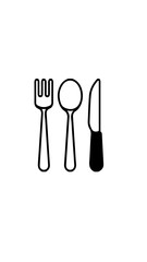 cubiertos icono 