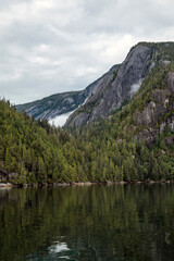 Fototapeta na wymiar Misty Fjords 2