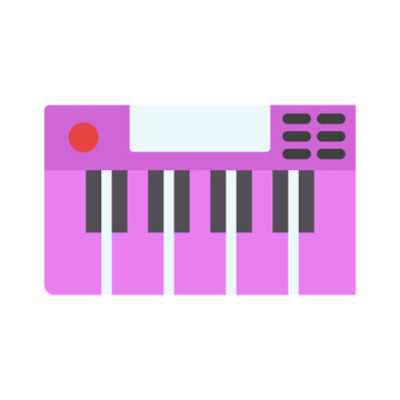 
vector image of piano keyboard icon. Suitable for use in web applications, mobile applications and print media. isolated on white background.
